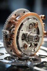 Efficiently Harnessing Renewable Energy Through Interconnected Gears