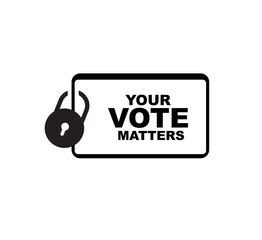 your vote matters 