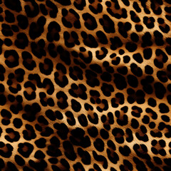 Fototapeta premium Leopard skin seamless pattern, the beauty of design knows no bounds. Can be used as a variety of graphics resources