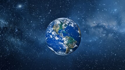 Fototapeta premium Earth in space