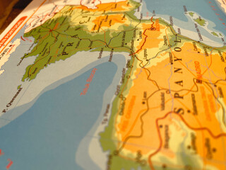 maps of countries and surrounding areas