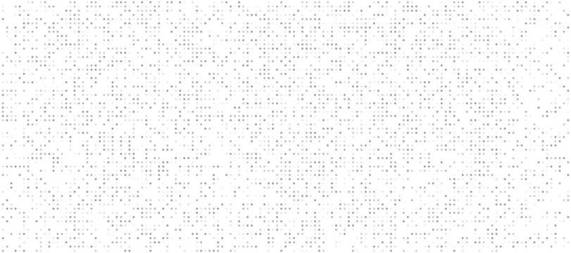 Digital technology background. Digital data dots gray pattern pixel background