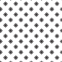 Pattern vector black and white
