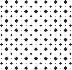 Obraz premium Pattern vector black and white