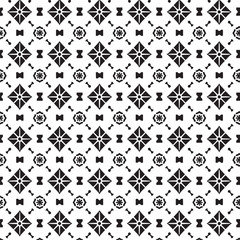 Pattern vector black and white