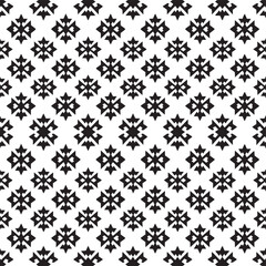 Pattern vector black and white
