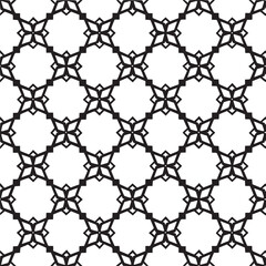 Naklejka premium Pattern vector black and white