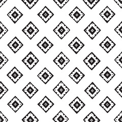 Pattern vector black and white
