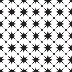 Pattern vector black and white