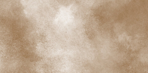 brown old vintage paper texture with cloudy stains, Brown Grunge texture background with grainy effect, brown watercolor background hand-drawn with cloudy strokes of brushes.