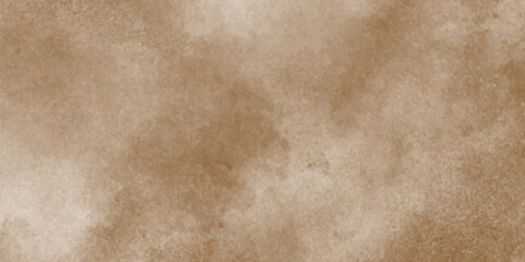 brown old vintage paper texture with cloudy stains, Brown Grunge texture background with grainy effect, brown watercolor background hand-drawn with cloudy strokes of brushes.