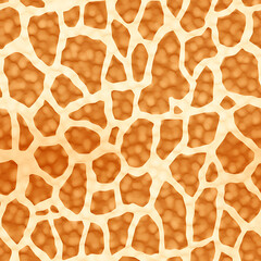 Giraffe skin seamless pattern, the beauty of design knows no bounds. Can be used as a variety of graphics resources