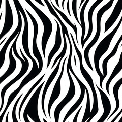 Zebra skin seamless pattern, the beauty of design knows no bounds. Can be used as a variety of graphics resources