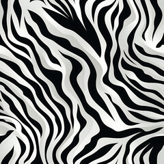 Zebra skin seamless pattern, the beauty of design knows no bounds. Can be used as a variety of graphics resources