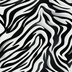 Zebra skin seamless pattern, the beauty of design knows no bounds. Can be used as a variety of graphics resources