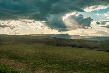 Afternoon colors in Tuscany