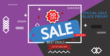 Black Friday sale tag isolated on background. Black Friday concept.