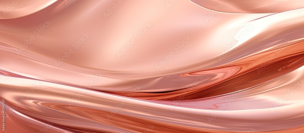 Leinwandbilder an abstract background with a rose gold metal foil design perfect for adding copy space in images