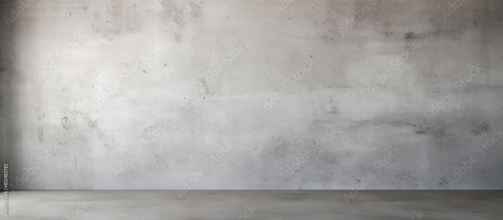 Poster An abstract grunge cement texture background with a textured cement wall suitable for interior design featuring a spacious area for adding text. Creative banner. Copyspace image