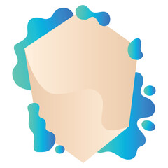 Liquid Abstract Frame