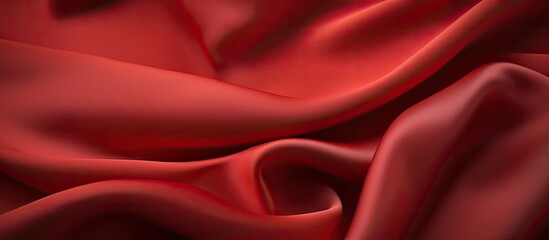 Obraz premium A background image featuring a copy space with a textile fabric made of a blend of polyester and cotton