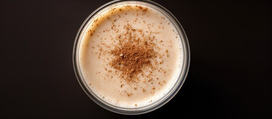 A popular Korean homemade breakfast drink called Misugaru Latte or Misutgaru is a healthy multigrain shake It is made by blending protein smoothie and roasted multigrain powder This copy space image