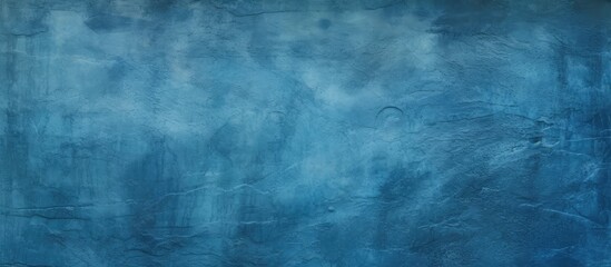 Fototapeta premium A close up high resolution image of a textured blue wall that can be used as a background or for copy space