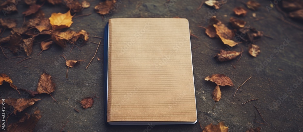 Leinwandbilder a notebook with a designated area for writing suitable for documenting thoughts ideas and creative i