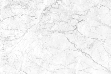 White marble texture with natural pattern for background or design artwork.