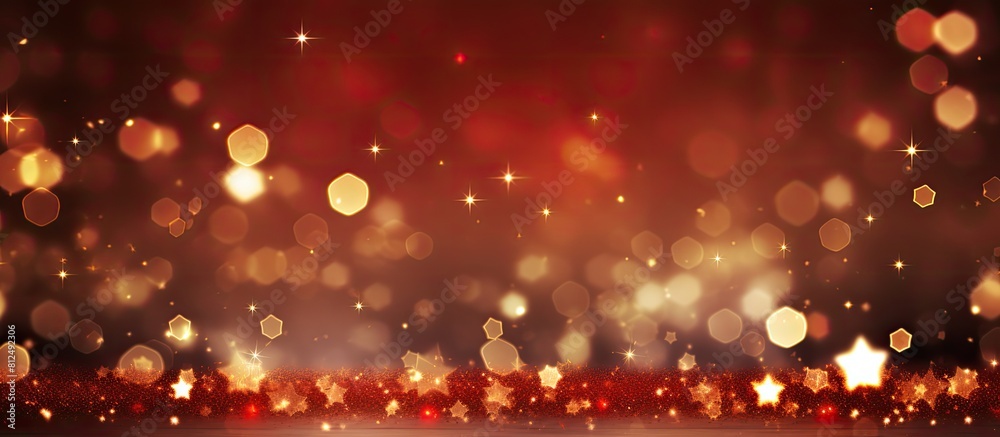 Poster A festive Christmas background with plenty of copy space image
