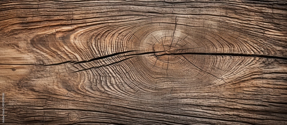 Poster a copy space image showcasing the exquisite natural patterns found on the weathered wooden surface