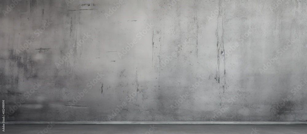Aufkleber background image of a smooth concrete wall with an abstract and gray texture offering ample space fo