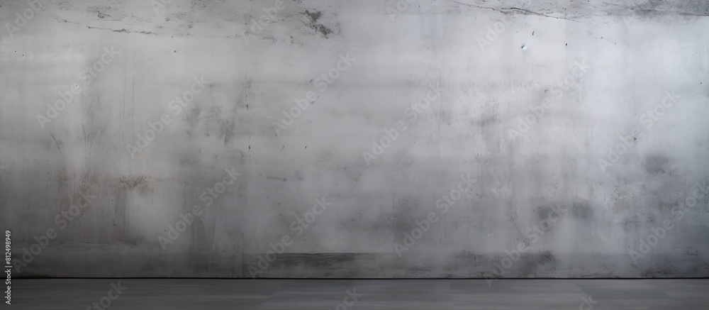 Poster background image of a smooth concrete wall with an abstract and gray texture offering ample space fo