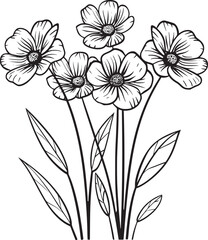 flower, drawing, floral, woodcut, vector, black, sketch, background, summer, wedding, isolated, illustration, spring, white background, graphic, plant, ornament, pen, ink, hand drawn, black and white,