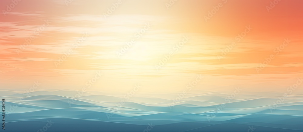 Poster premium design sunrise texture background with copy space image