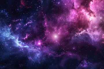 Fototapeta premium Colorful astronomy panorama for creative designs