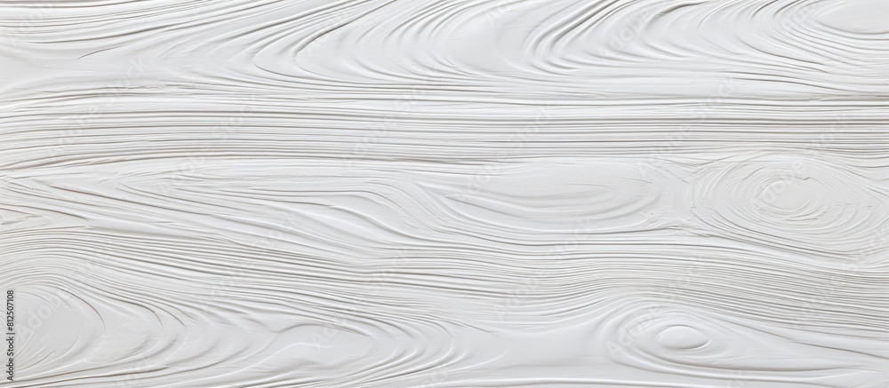 Leinwandbilder Design background with a soft surface pattern of white colored wood providing texture and a copy space image