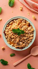 American cobblers and crumbles cream pastry snack dessert