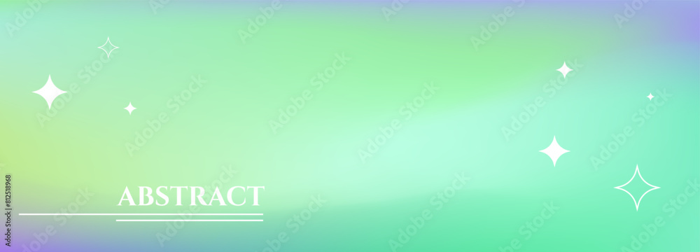 Canvas Prints y2k banner with vivid mesh neon gradient background, techno decorative art, empty backdrops, vector 