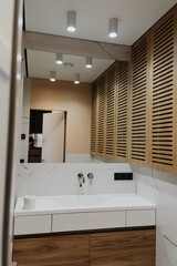 modern bathroom interior