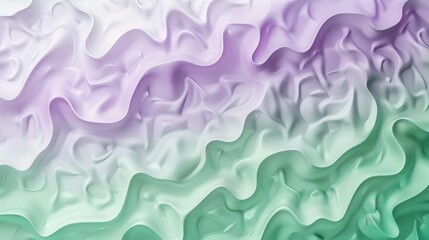 Fototapeta premium Abstract gradient pattern in shades of lavender and mint green