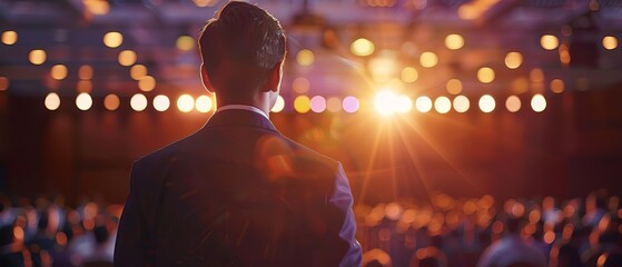 Investigate the role of executive speeches in setting the tone for an IPO celebration