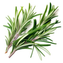 Fototapeta premium Photo of Rosemary Revive, Isolated on white background