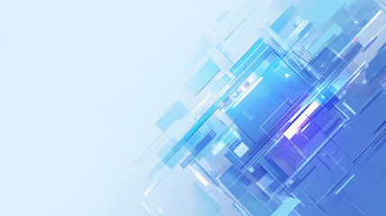 Fototapeta premium High-Quality Abstract Geometric Background Illustrating Technology and Business Concepts
