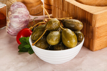 Marinated Caper Berries snack appetiser