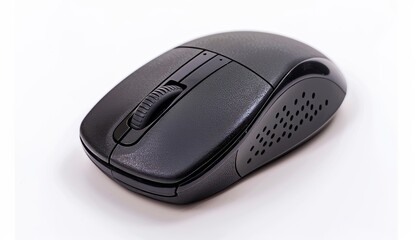 computer wireless mouse isolated on a white background