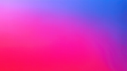 Blurred color gradient Red, pink and blue grainy color gradient background