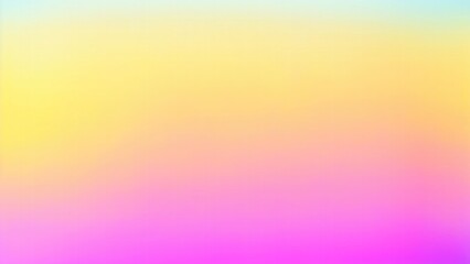 Obraz premium Blurred color gradient Yellow, pink and blue grainy color gradient background