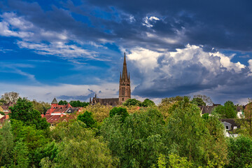 Fototapeta premium Lutherkirche Dortmund Hörde