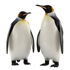 Obraz premium penguins Isolated on transparent background